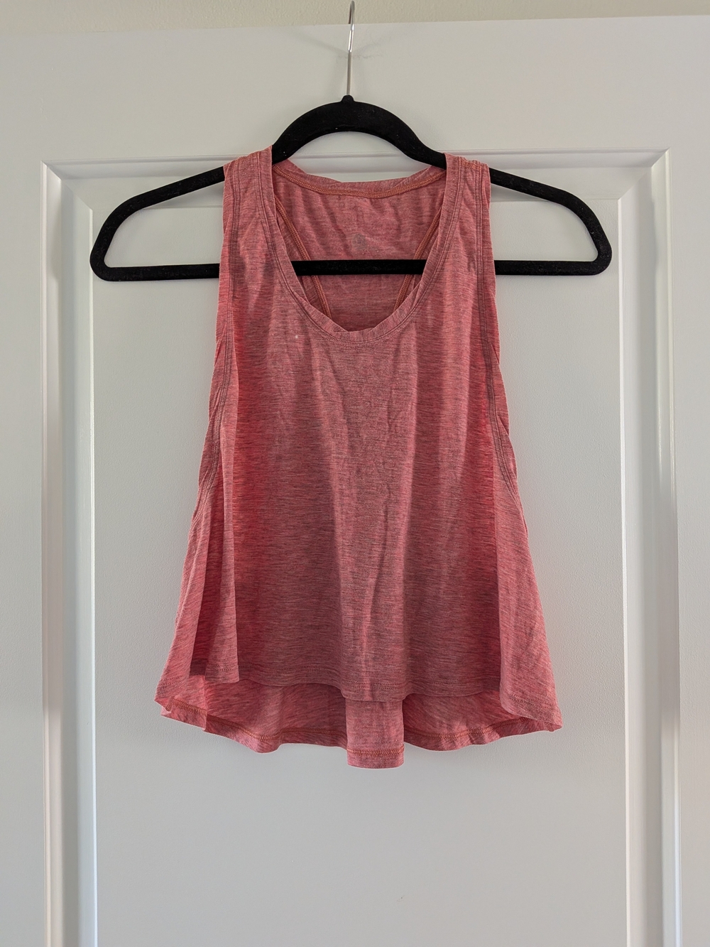 Lululemon Red Pink Sleeveless Flow Tank Top